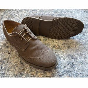 Calvin Klein "Faxon" Suede Dress Shoes